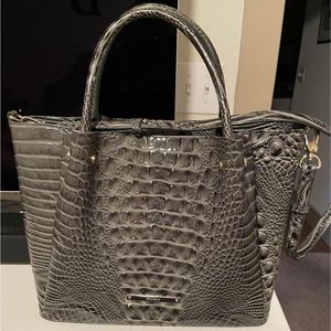 Brahmin croc purse